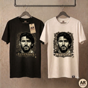 REMERA MESSI/MARADONA